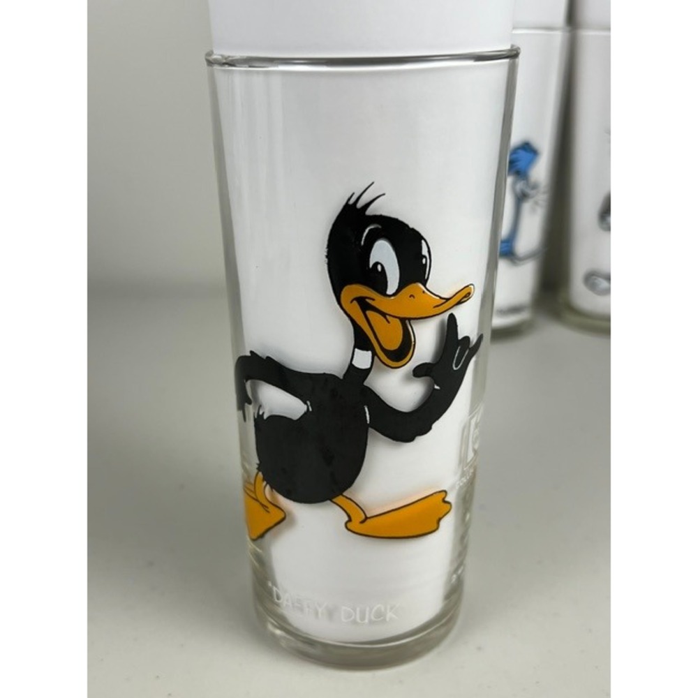 Vintage 1973-1976 Pepsi Looney Tunes Collector Series Glasses Set of 8 WB - Picture 8 of 16
